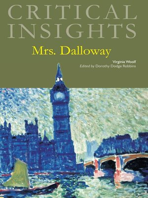 cover image of Critical Insights: Mrs. Dalloway